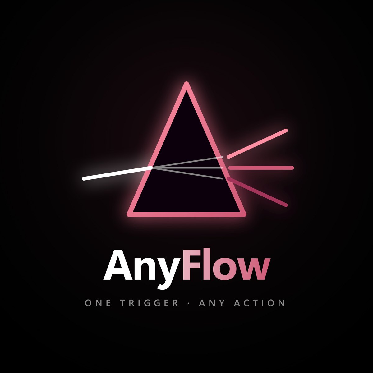 The AnyFlow prism: one beam of light in, many beams out